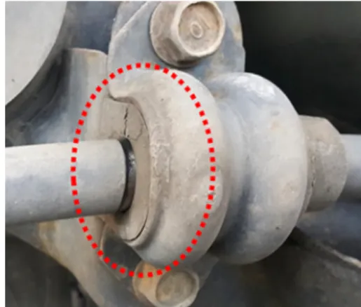 Fig. 13 Stabilizer bushing abrasion