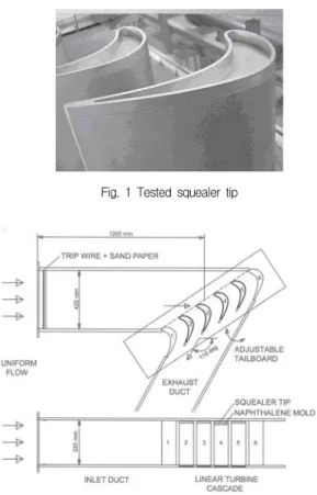 Fig.  1  Tested  squealer  tip