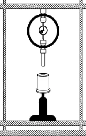 Fig.  1.  A  schematic  diagram  of  static  compaction  device