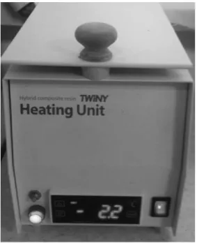 Figure 2. Light curing machine