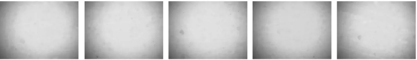Fig 7. The surface state of the stone created in the way of mixing with hands at normal mixing ratio