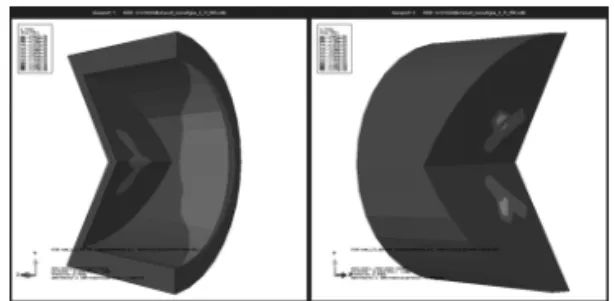 Fig. 5. Distribution of VMS of all specimen for 500 N