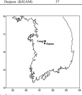 Table 1. Description of 206 granite samples obtained from 3 boreholes