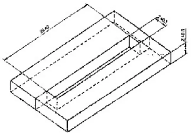 Table 1. Production conditions of acrylic resin specimensFig. 1. Specimen production mold for maximum load test