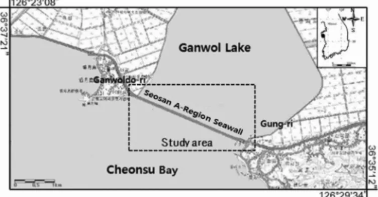 Fig. 2. Geologic map of the study area. Modified from Chang and Lee(1996).
