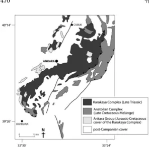 Fig. 7. Schematic model showing geodynamic evolution of the Karakaya Complex during Permo-Triassic time (modified after Celik et al., 2011)