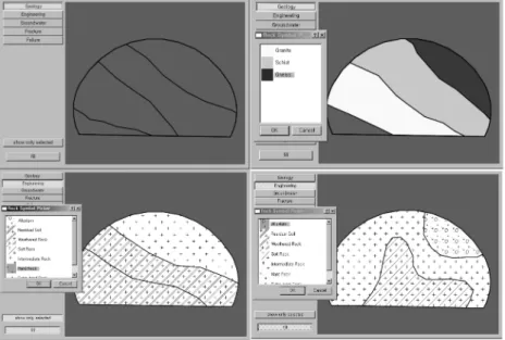 Fig. 4. Triangulation of polygon mapping.