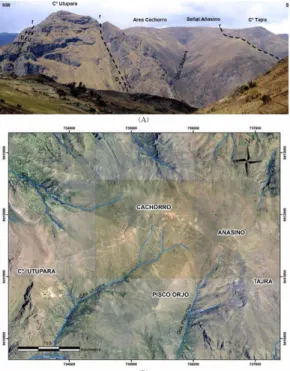 Fig. 10. Panoramic view of the representative formation in Utupara zone.