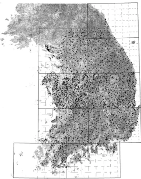 Fig. 1. Location map of rock samples.