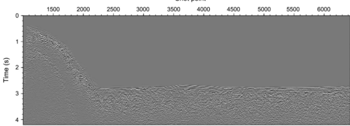 Fig. 4.  Stacked section.