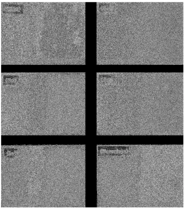 Fig 7.  Characteristic X-ray image mapped by EPMA of the specimen In-9