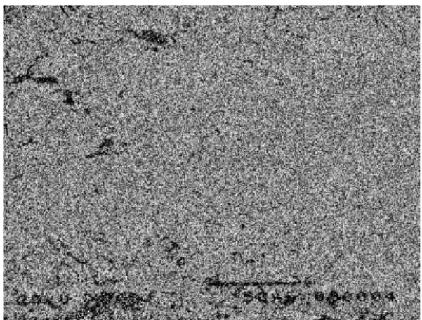 Fig 2.  A fixture for three-point bending test. Fig 3.  The SEM picture of the specimen A(1200℉→1600[hold 1min]→1800[hold 3min]