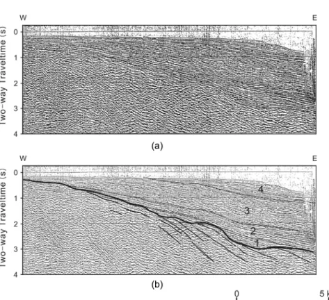 Fig. 5.  MCS profile A acquired on the SE margin of the Korean Peninsula.
