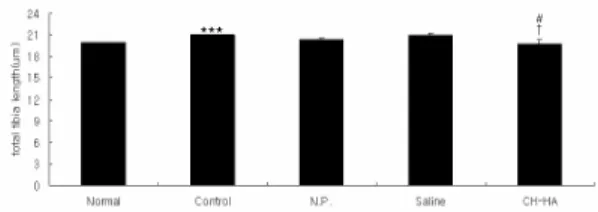 Fig.  3.  Effect  of  CH-HA  on  the  uterine  weight  and  the  uterus  index  in  ovariectomized  mice.
