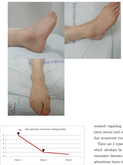 Fig.  5.  Changes  of  pain  intensities  on  Numeric  Rating  Scales. 