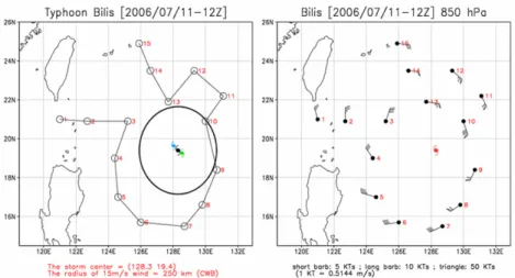 Figure 7 shows sea-level pressure (SLP) fields at 12 UTC 11 July 2006, model initial time