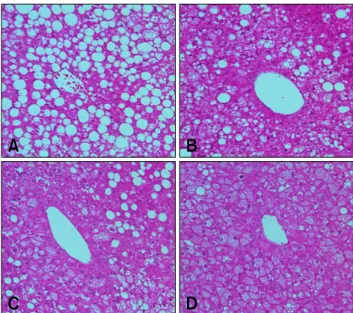 Table 3. Relative abdominal fat weights in C57BL/6J ob/ob mice Final body  Mesentery  Renal  Epididymal   Groups