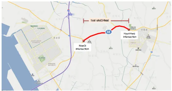 Figure 3.1. Test site