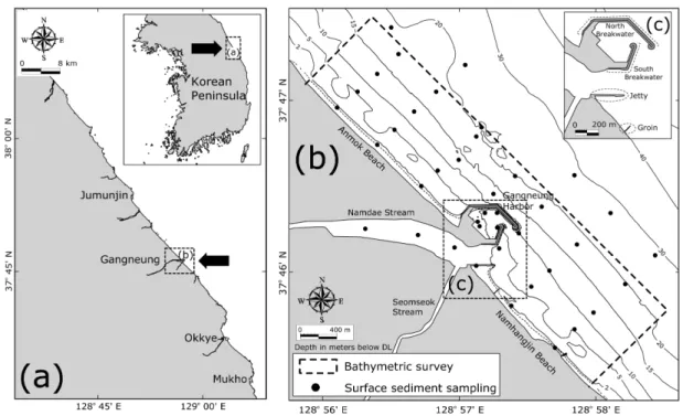 Fig. 2. Geological map around the study area (modified after, Kihm and Hwang, 2011).