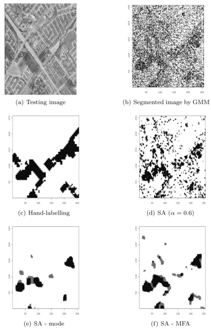 Figure 3.2. Segmentation of an aerial image