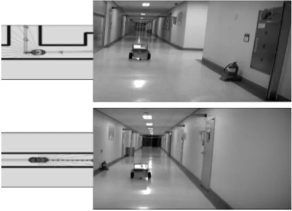 그림  13.  시뮬레이션에서  추측  항법을  이용한  추정  위치  경로 Fig.  13.  Path  of  the  estimated  position  through  dead  reckoning 