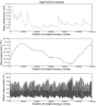 Fig.  2.  The  meaningful  dat  of  fear  emotion  in  a  trial  for  processing  in  the  feature  extraction