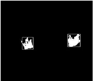 그림 7. 손 검출 결과 Fig 7. Result to detect hands 3.4 손동작의 기본구성 요소 본 연구에서는 자연스러운 손동작을 사용한다. 사람들 이 멀리 있어서 말하는 것을 듣지 못하거나 크게 이야 기 할 수 없는 상황에 있을 때, 혹은 말을 하면서 동작 을 함께 사용하는, 일반적으로 사용된다고 판단되는 여 섯 가지 손동작을 사용한다