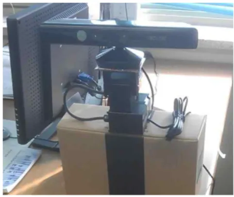 그림 9. 실험에 사용된 로봇 Fig 9. Mobile robot for experiment