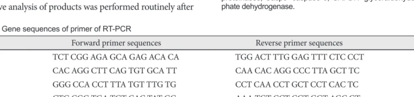 Fig. 1. Typical example of RT-PCR products are shown for the level  of ET-1, ERA, NOS2, NOS3, MMP 2 and TIMP mRNA measured in  the lung tissue