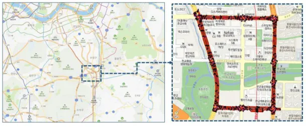 FIGURE 7.  HD  map  test area