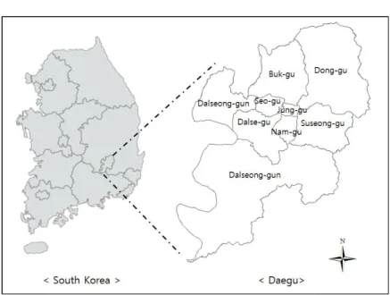 FIGURE 1.  Study area