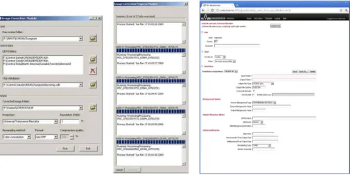 FIGURE  1.  User  interface  of  the  VAPS(left  :  ICM,  right  :  ortho  module)