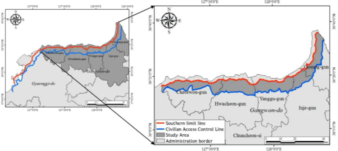 FIGURE  1.  Location  of  study  area
