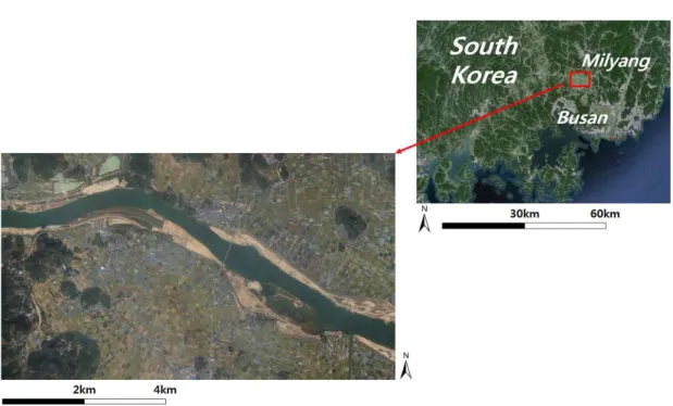FIGURE  2.  RapidEye  imagery  showing  the  study  area