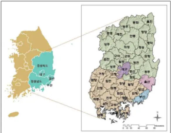 FIGURE  1.  Location  of  study  area