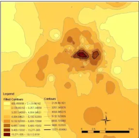 FIGURE 5. Employment density distribution: 2005