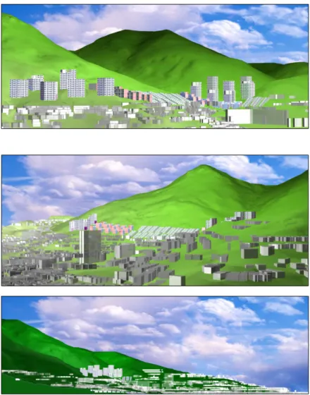 FIGURE  11  저층고밀형  정비사업  경관시뮬레이션
