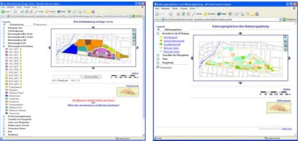 FIGURE  9.  건축관련  계획도면(왼쪽)과  관련  주민의사개진  결과도면(오른쪽)
