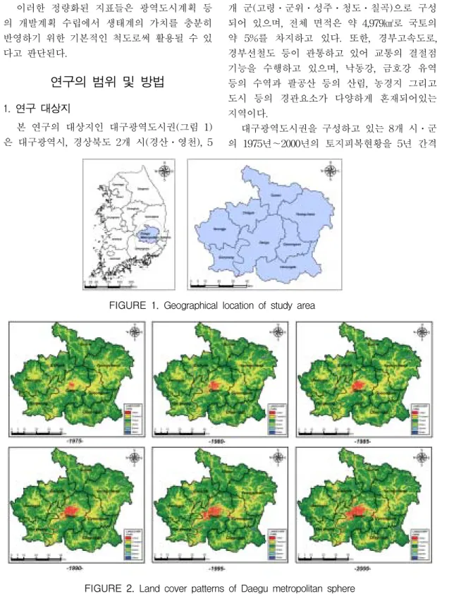 FIGURE  1.  Geographical  location  of  study  area