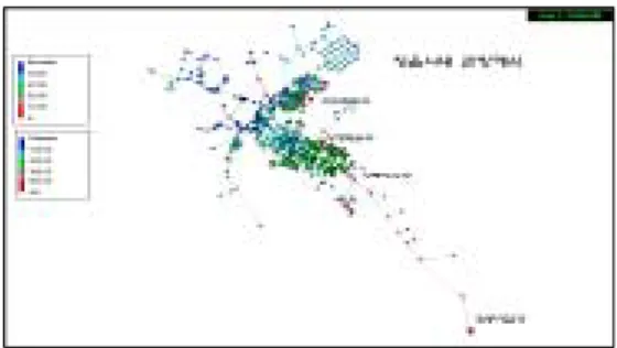 FIGURE  11.  Data  logger를  이용한  압력측정 3.  관망해석  모형의  보정 관망해석  모형구축  후  중요한  과정중의  하나 가  모형  보정(calibration)으로서,  미국수도협회 (AWWA)에서는  모형의  보정은  적정한  범위까 지  모형과  실제  관망의  매개변수들을  일치시켜  나가는  과정이라고  정의한  바  있다