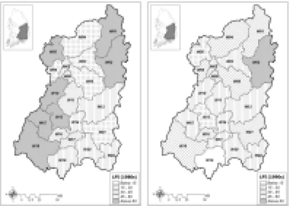 FIGURE  3.  Largest  patch  index 