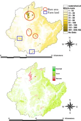 TABLE  3.  Soil  losses  for  each  land  use