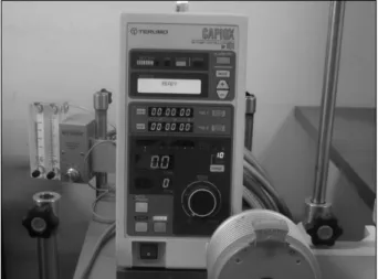 Fig. 1.  CAPIOX emergent bypass system (EBS Ⓡ , Terumo Inc.,  Tokyo, Japan).