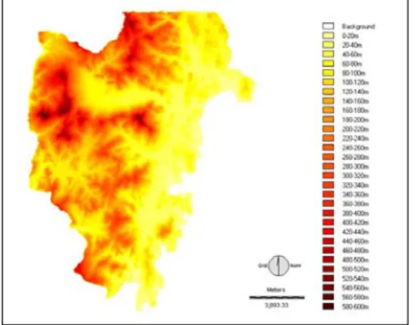 FIGURE  6.  1st  suitability  analysis  map FIGURE  7.  Ranking  of  the  1st  suitable  sites   
