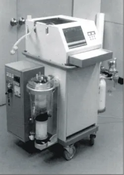Fig. 1. A prototype of Korean single-pulsatile extracorporeal life support  (ECLS)  system.