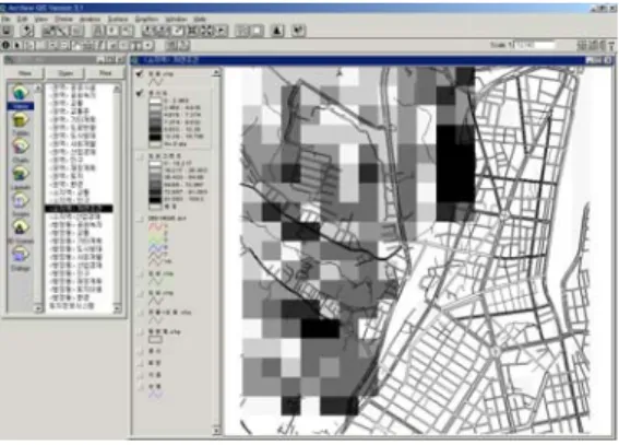 FIGURE  6.  An  example  of  land  slope  data  of  small  analysis  area