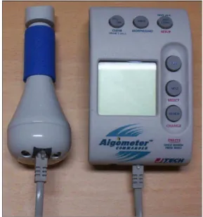Fig.  1.  Pressure  algometer 어깨관절 기능평가