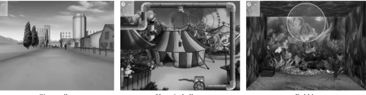 Fig 1. Virtual reality program