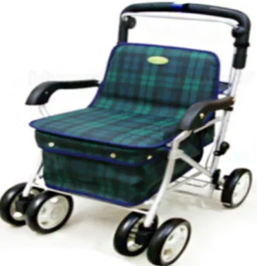 Fig 1. The walking assistant vehicle