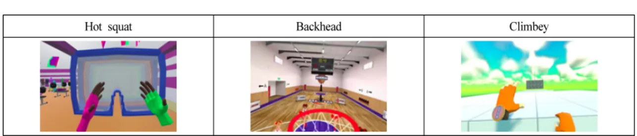 Fig. 2. Virtual reality game screenshot.